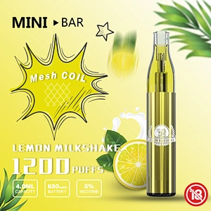 MINI BAR Disposable vape pen 1200 Puffs