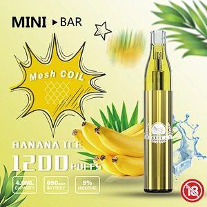 MINI BAR Disposable vape pen 1200 Puffs