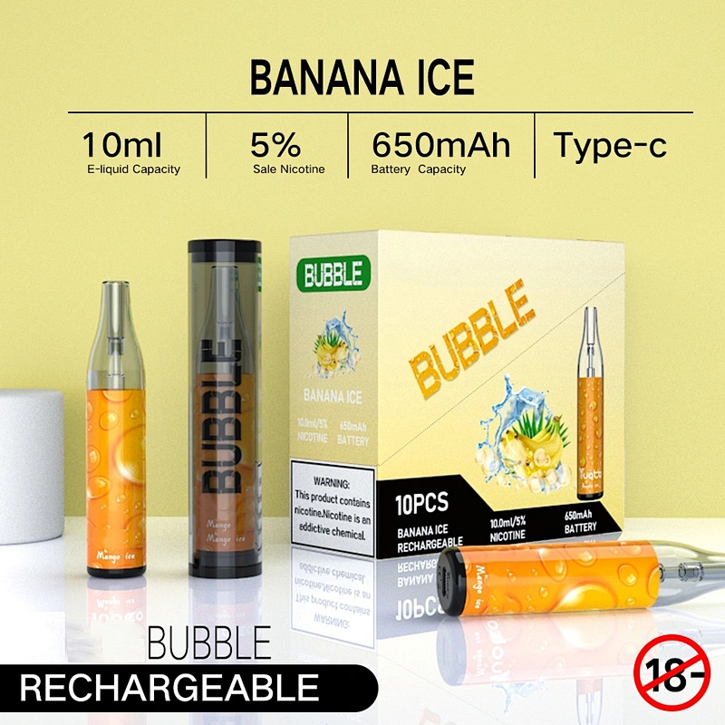BUBBLE Rechargeable Disposable Vape Pod 4000 Puffs