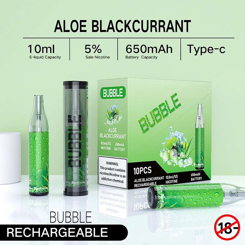BUBBLE Rechargeable Disposable Vape Pod 4000 Puffs