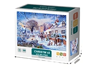 DIY Puzzle1000 Pieces Jigsaw Puzzle Children's Adult Handmade Santa Claus Puzzle Wooden Toy