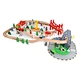 Railway  Busy City Train Set Educational Toys for Kids 100PCS track toy Track Train Set Toy Education
