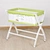 Factory wholesale wooden cradle baby bed stand with scissors legs