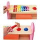 Multi-functional wooden tool table