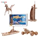 Children Leisure Games Wooden Craft Puzzle Kids Toy Hotel Military Destroyer Cute Animals Handsome Car 3D Puzzles For Adults