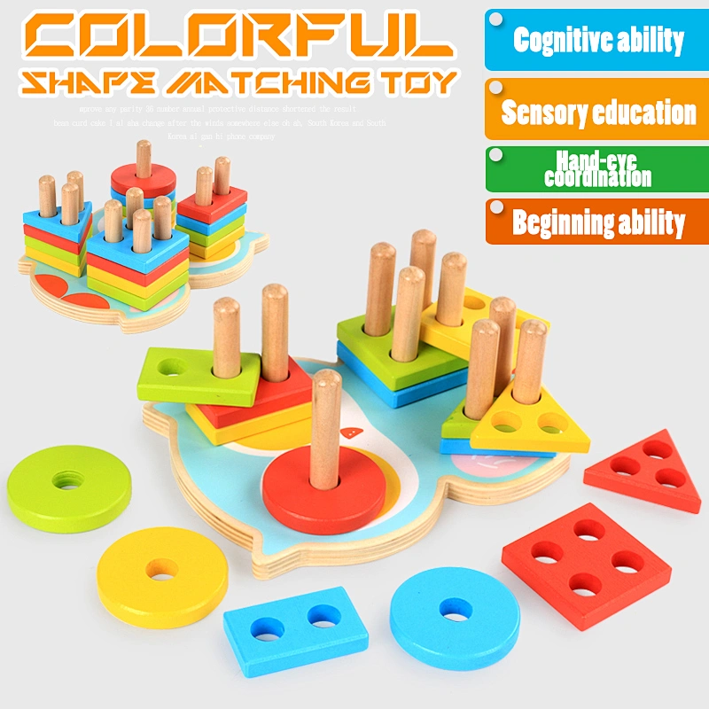 Hot Selling Educatational Puzzle Wooden Kindergarten Early Education ...