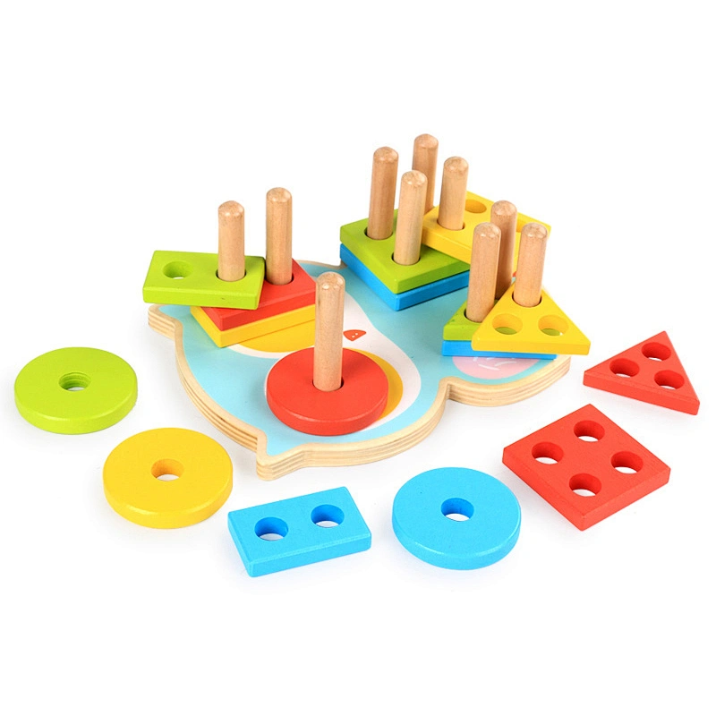 Hot Selling Educatational Puzzle Wooden Kindergarten Early Education ...
