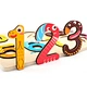 3D alphabet wooden puzzles