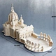 Hand Work Assemble Game Pilar Cathedral Petersburg Woodcraft Construction Kit Diy Wooden 3D Model Toy Puzzle For Adults