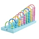 Wooden Exercise Colorful Game  Macaron ten - Speed Calculating Frame for Kids