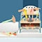 New Educational Kid Toys Pretend Play Assemble Table Wooden Construction Tools Set