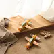 Wooden airplane toy Cartoon educational gift Children's wooden toy