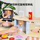 wooden toy tools bench