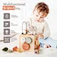 Wooden activity cube Montessori early education Cognitive toys for kids