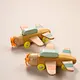 Wooden airplane toy Cartoon educational gift Children's wooden toy
