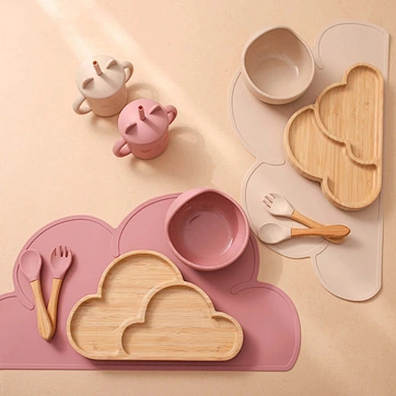 Silicone Feeding Plate
wooden strong bowl set
eco-friendly bowl spoon set