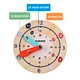 wooden clock