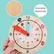 wooden clock