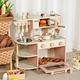 CPC certified play kitchen
CE EN71 certified wooden toy
Unisex cafe play kitchen
DIY wooden washing machine
Colorful Christmas gift for kids