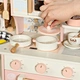 CPC certified play kitchen
CE EN71 certified wooden toy
Unisex cafe play kitchen
DIY wooden washing machine
Colorful Christmas gift for kids