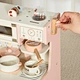 CPC certified play kitchen
CE EN71 certified wooden toy
Unisex cafe play kitchen
DIY wooden washing machine
Colorful Christmas gift for kids