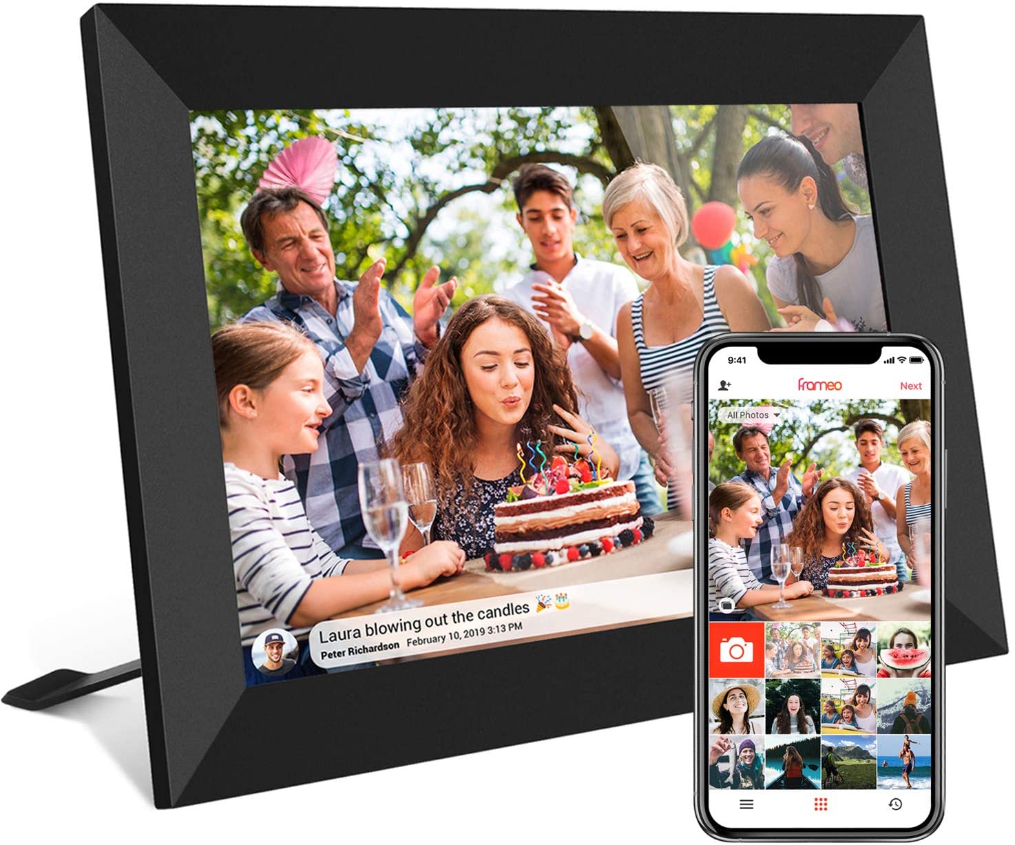 10.1 Inch FRAMEO Digital Photo Frame