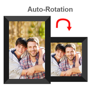 10.1 inch WiFi Digital Photo Frame Digital Picture Frame Cloud frame Work with Alexa Voice Control