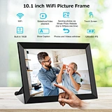 Wifi Digital Photo Frame 10.1 inch Work with Alexa Voice Control
