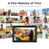 Wifi Digital Photo Frame 10.1 inch Work with Alexa Voice Control