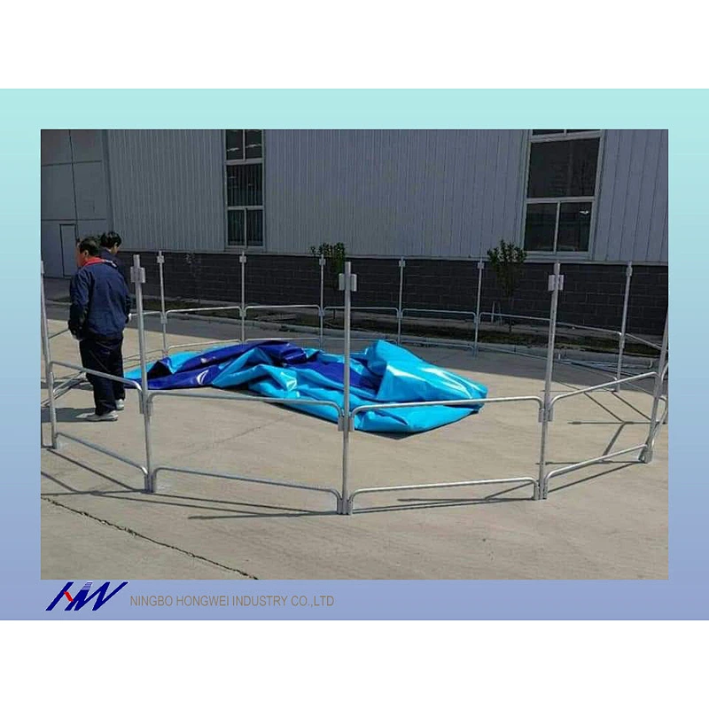 PVC collapsible plastic fish farming breeding tank