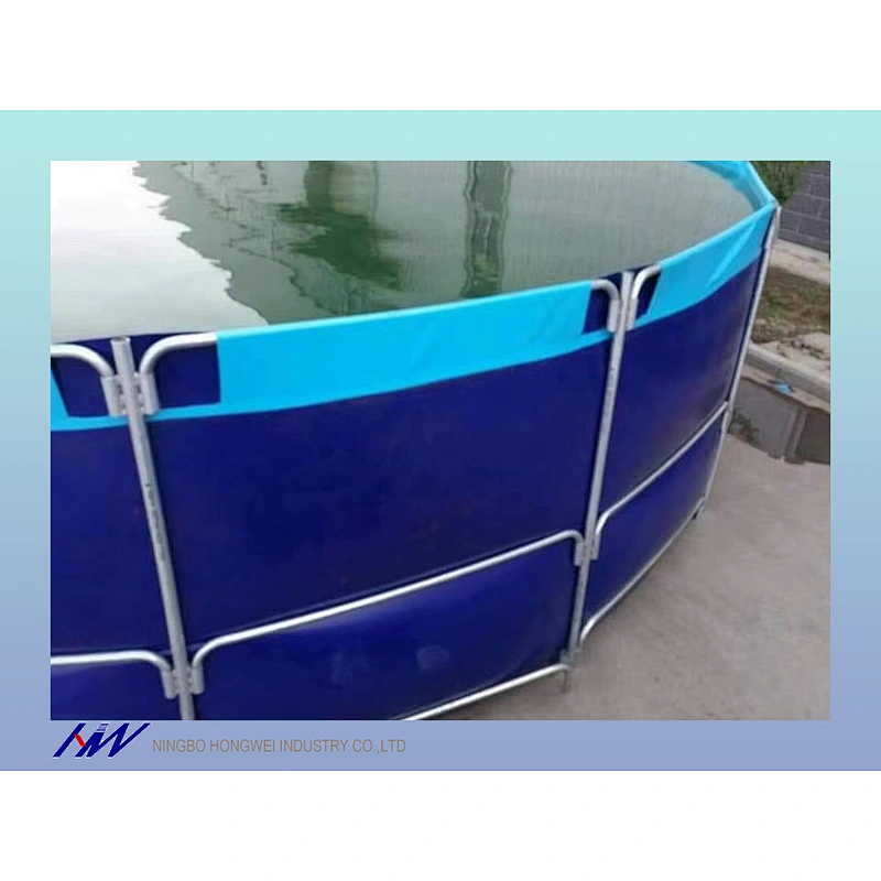 Custom PVC tarpaulin cat fish pond plastic cat fish farming tank