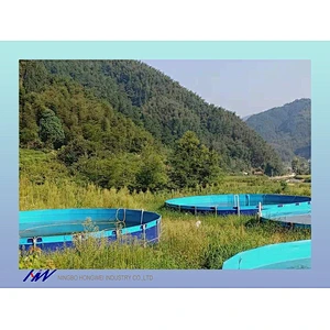 PVC collapsible plastic fish farming breeding tank