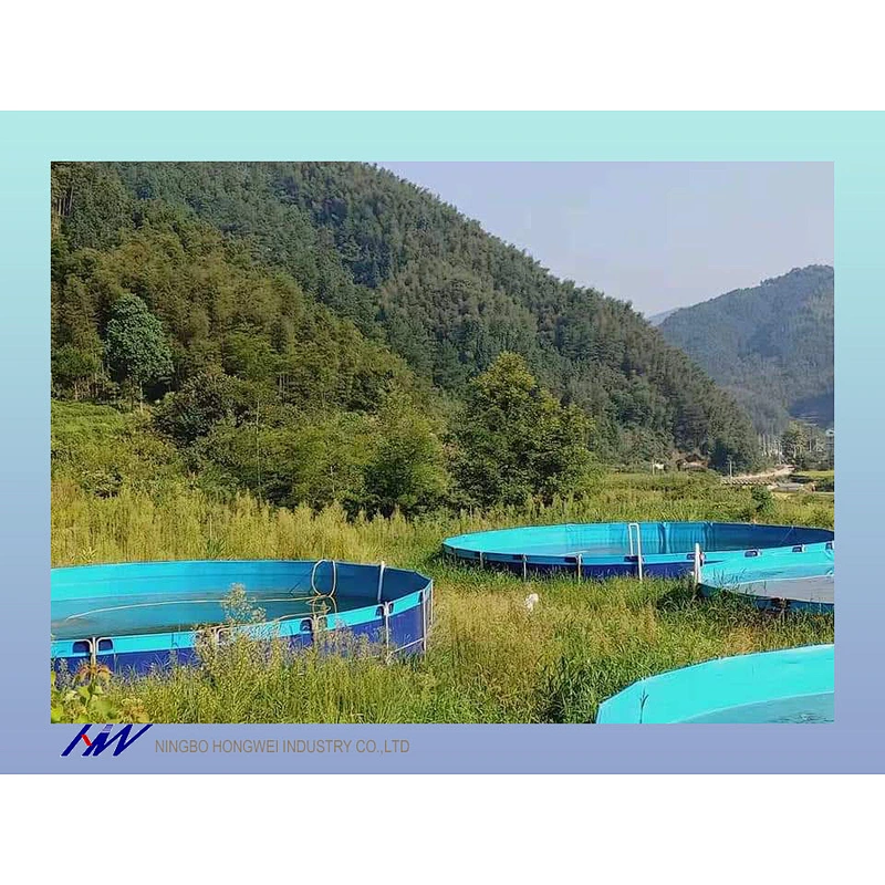 PVC collapsible plastic fish farming breeding tank