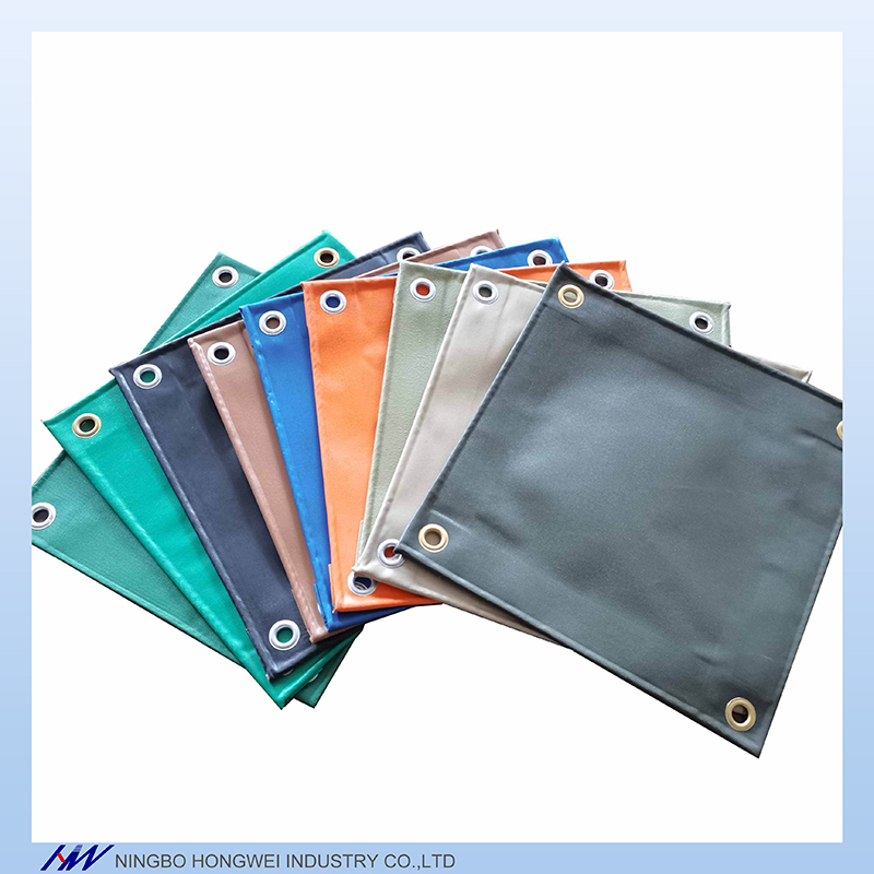 High Tensile Strength PVC  Coated Tarpaulin Truck Cover