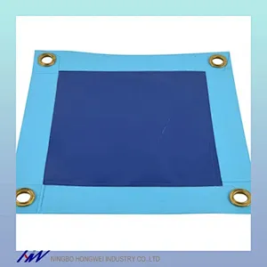 610gsm Waterproof Polyester PVC Tarpaulin Truck Cover with Eyelet D-Rings