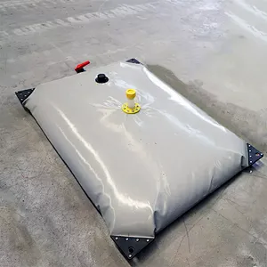 PVC Folding Water Storage Pillow Tank PVC Folding Water Storage Pillow Tank for Agricultural Irrigation Collapsible Bladder Drought Resist
