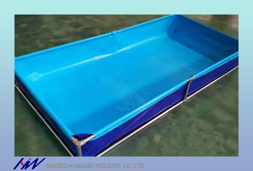 Folding PVC Tarpaulin Water Pond Outdoor for Aquaculture Fish