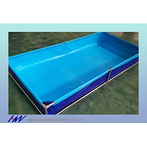 Folding PVC Tarpaulin Water Pond Outdoor for Aquaculture Fish