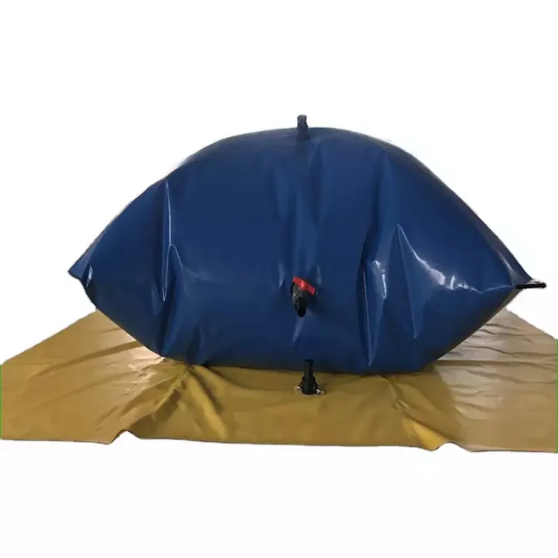 PVC Material Flexible Water Tank , 2000L Potable Water Pillow Tanks