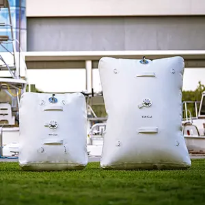 Hongwei rainwater harvesting 330L flexible pvc pillow water tank
