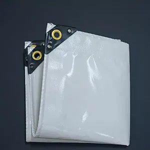 High Tensile Strength PVC Tarpaulin Canvas Coated PVC Tarpaulin Tent Truck Cover