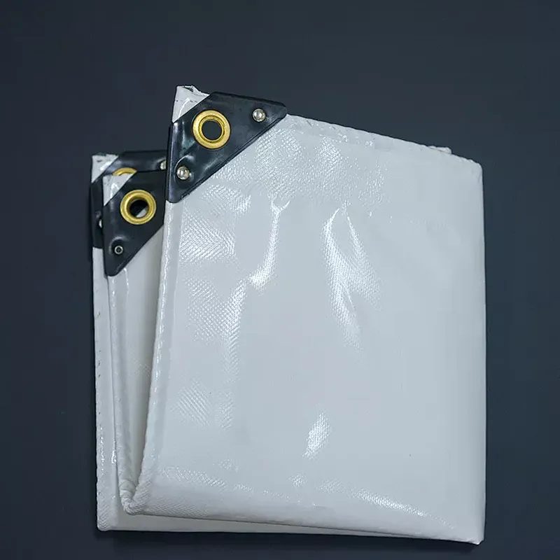 High Tensile Strength PVC Tarpaulin Canvas Coated PVC Tarpaulin Tent Truck Cover