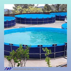 Tarpaulin Fish Pond Aquaculture Fish Pond
