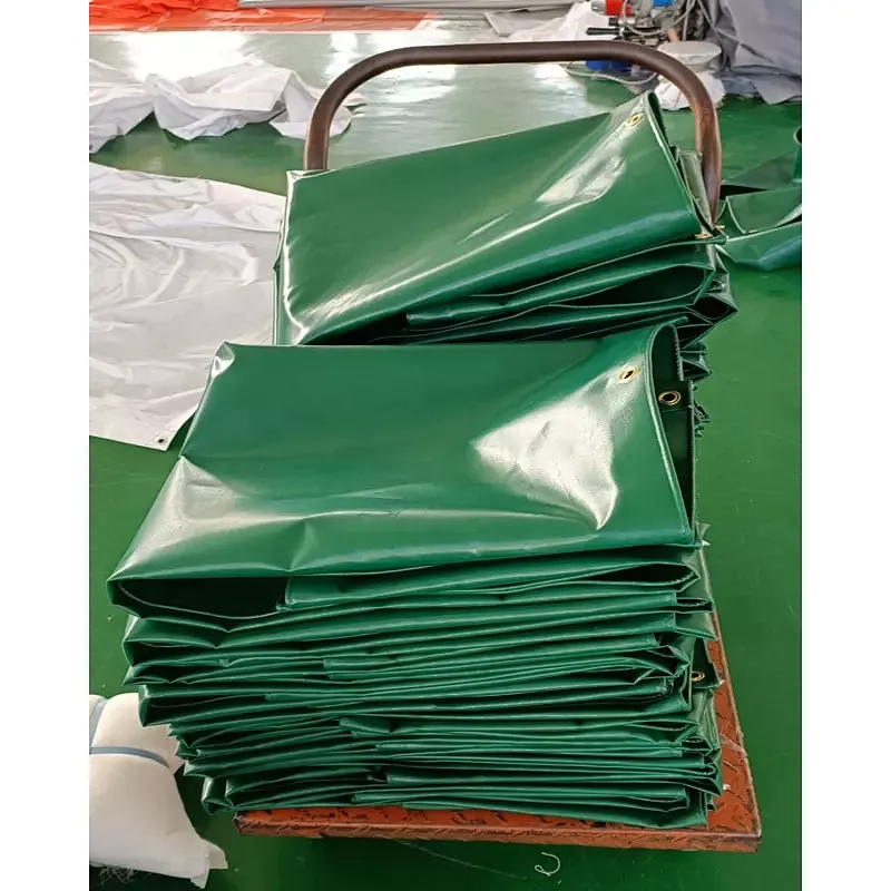 High Weight PVC Tarpaulin PVC Laminate Coated Tarpaulin for Truck Cover Lumber Cover