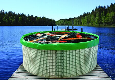 9000L aquarium fish pond seller pvc plastic fish farming tank