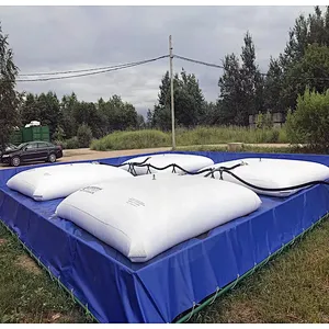 PVC Folding Water Storage Pillow Tank PVC Folding Water Storage Pillow Tank for Agricultural Irrigation Collapsible Bladder Drought Resist