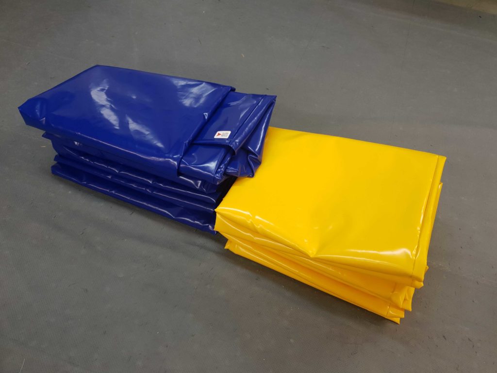 650g Fireproof PVC double sides coated fabric tarpaulin
