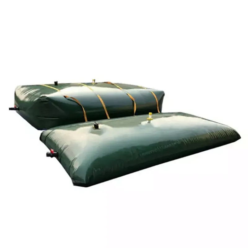 Ningbo Hongwei storage oil industry outdoor collapsible inflatable 4000l large pillow water tank