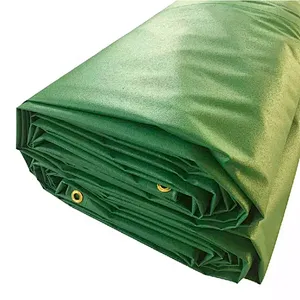 High Tensile Strength PVC Tarpaulin Canvas Coated PVC Tarpaulin Tent Truck Cover