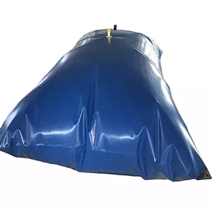 PVC Material Flexible Water Tank , 2000L Potable Water Pillow Tanks